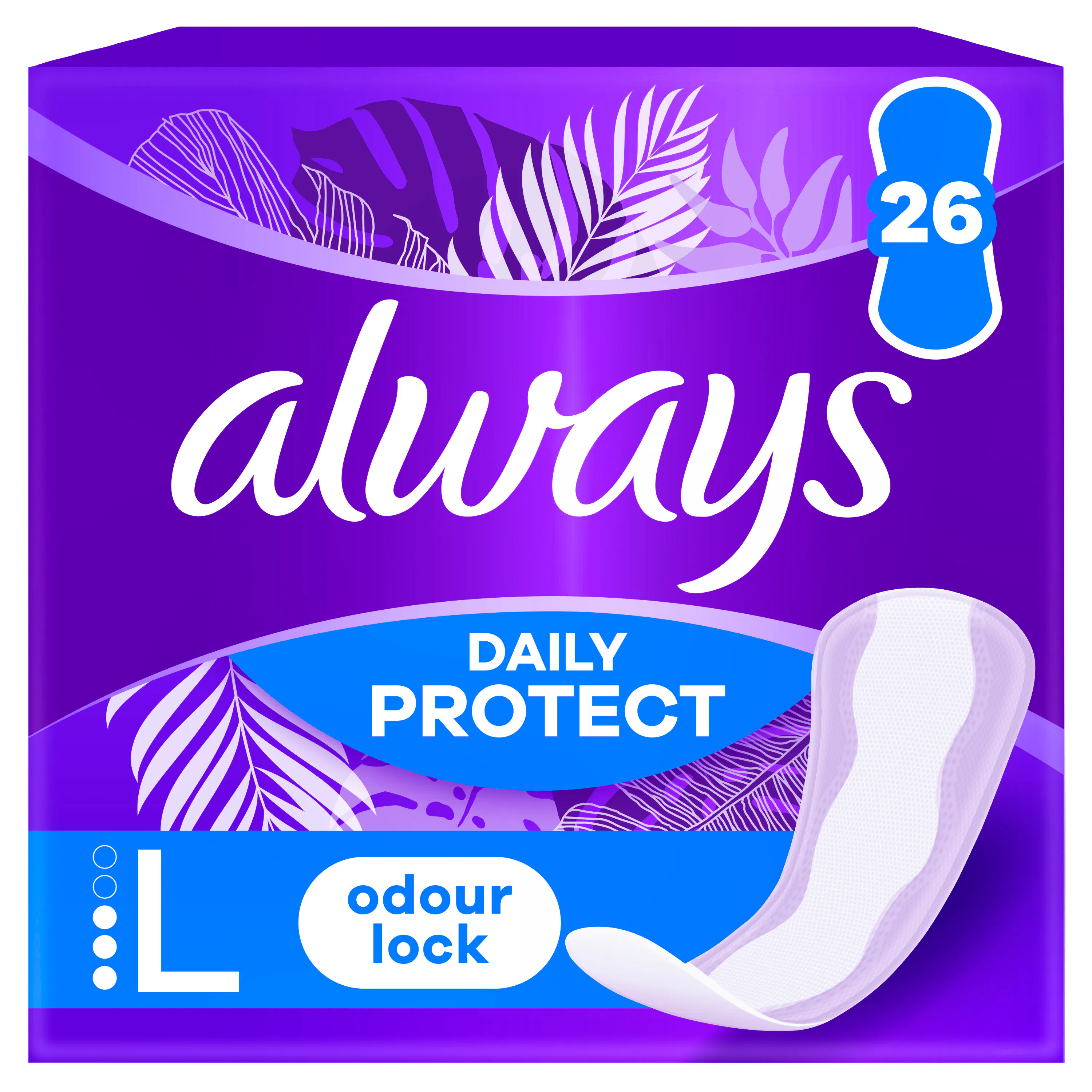 Always Dailies Extra Protect Large 26 pcs