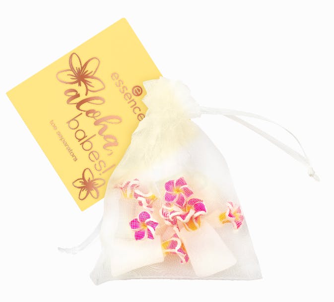 Essence Aloha, Babes! Toe Separators 01 Beach Walk? Let's Talk! 8 st