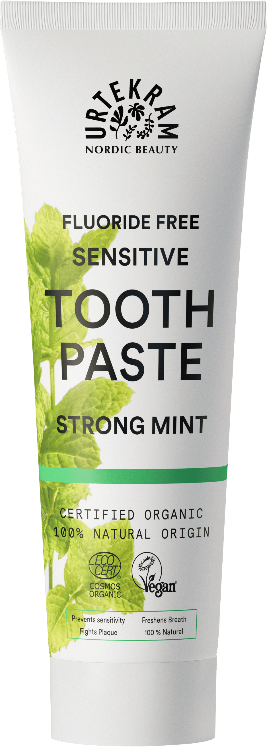 Urtekram Biologische Strong Mint Tandpasta 75 ml