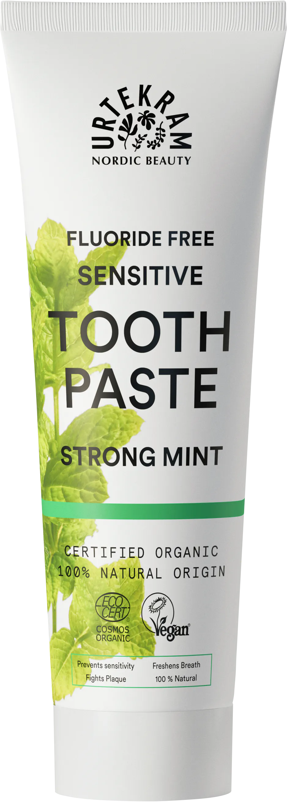 Urtekram Strong Mint Toothpaste Organic 75 ml