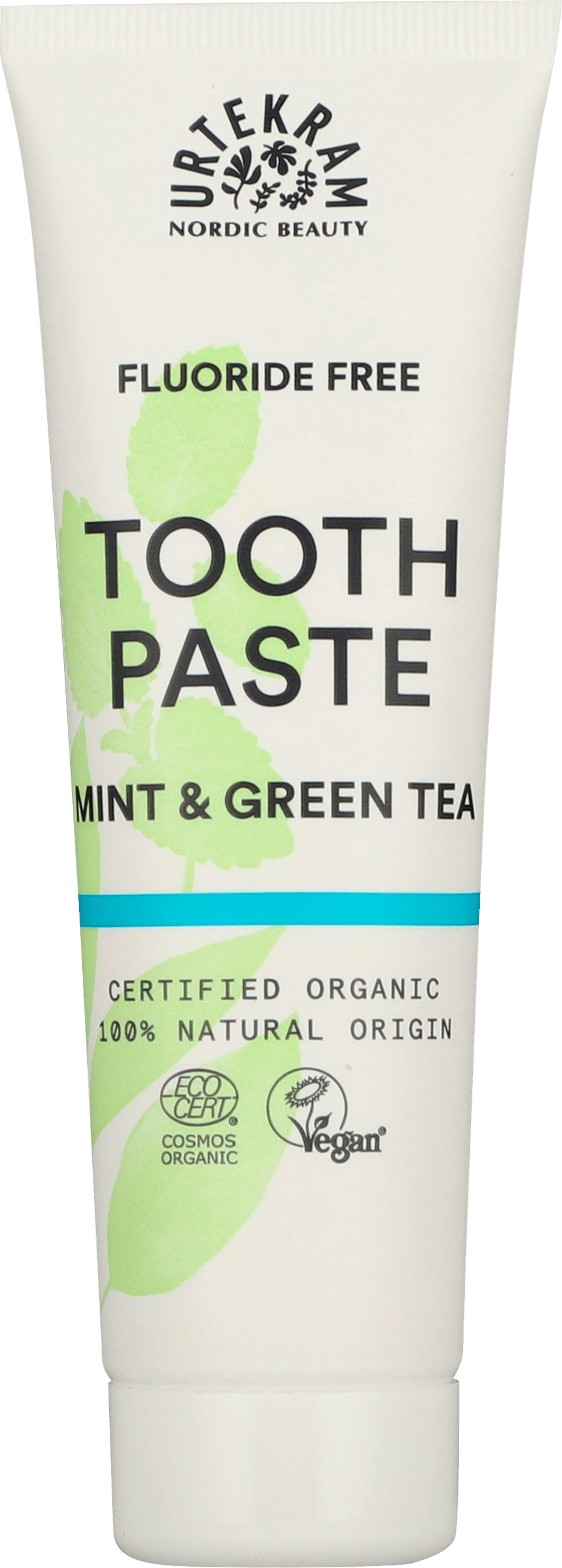 Urtekram Mint & Green Tea Tandpasta Øko 75 ml