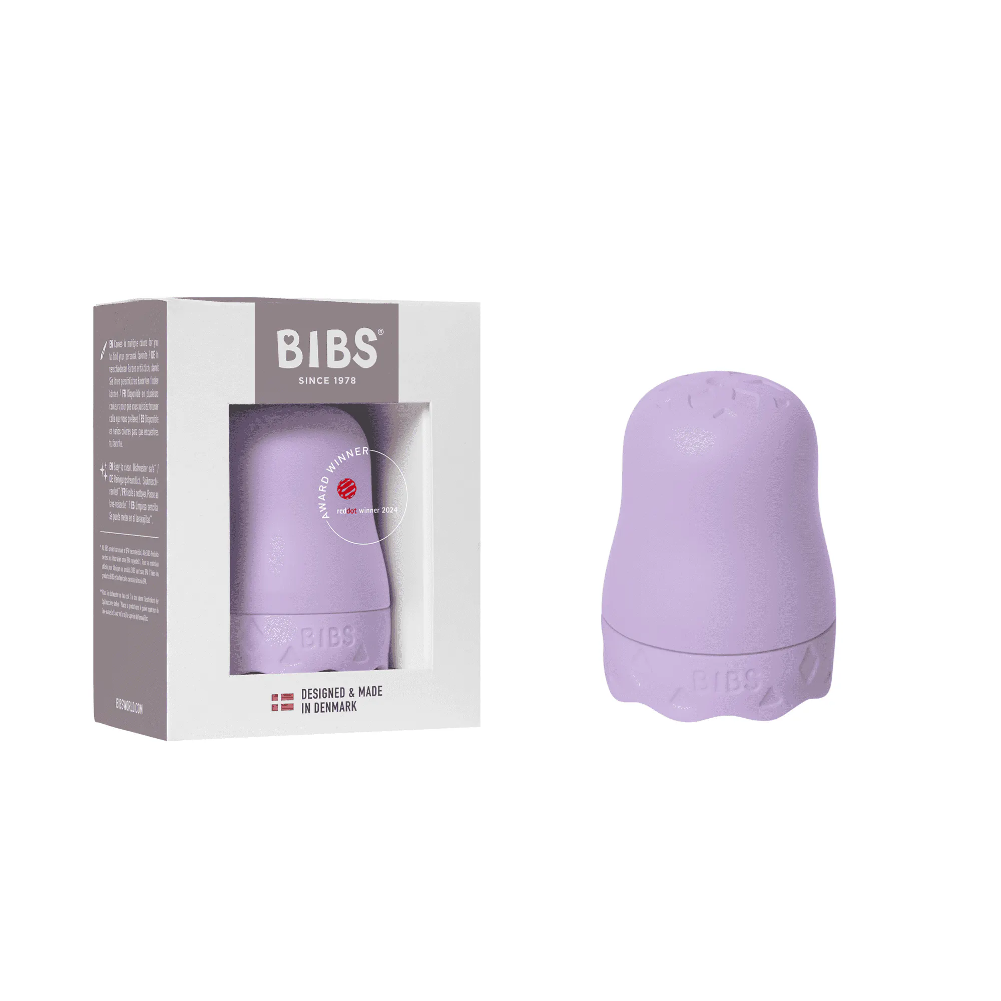 BIBS Boheme Baby Bottle Cap Violet Sky 1 st