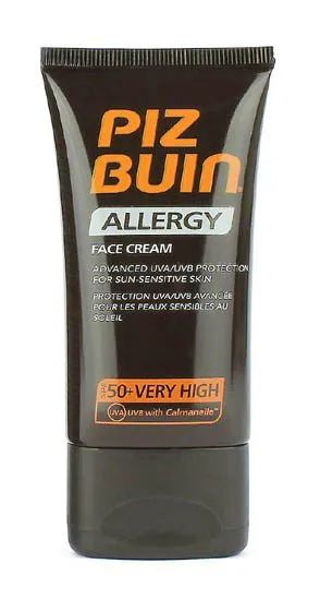 Piz Buin Allergy Face Cream Sun-Sensitive Skin - SPF50+ 50 ml