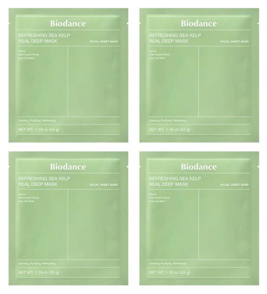 Biodance Refreshing Sea Kelp Real Deep Mask 4 stk