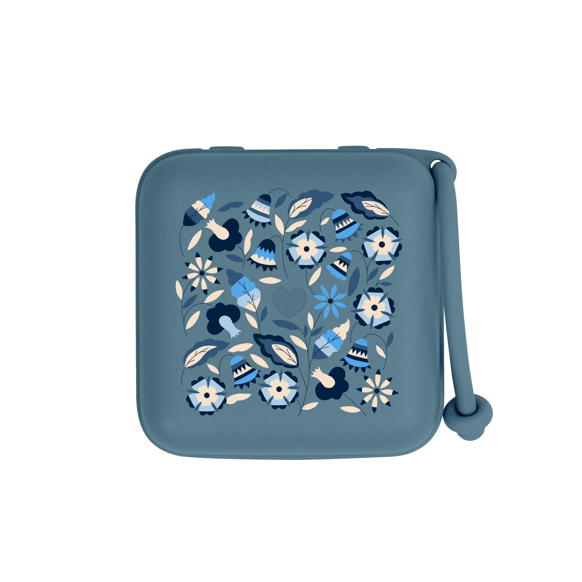 BIBS BIBS x Liberty Pacifier Box Bobo Petrol 1 st