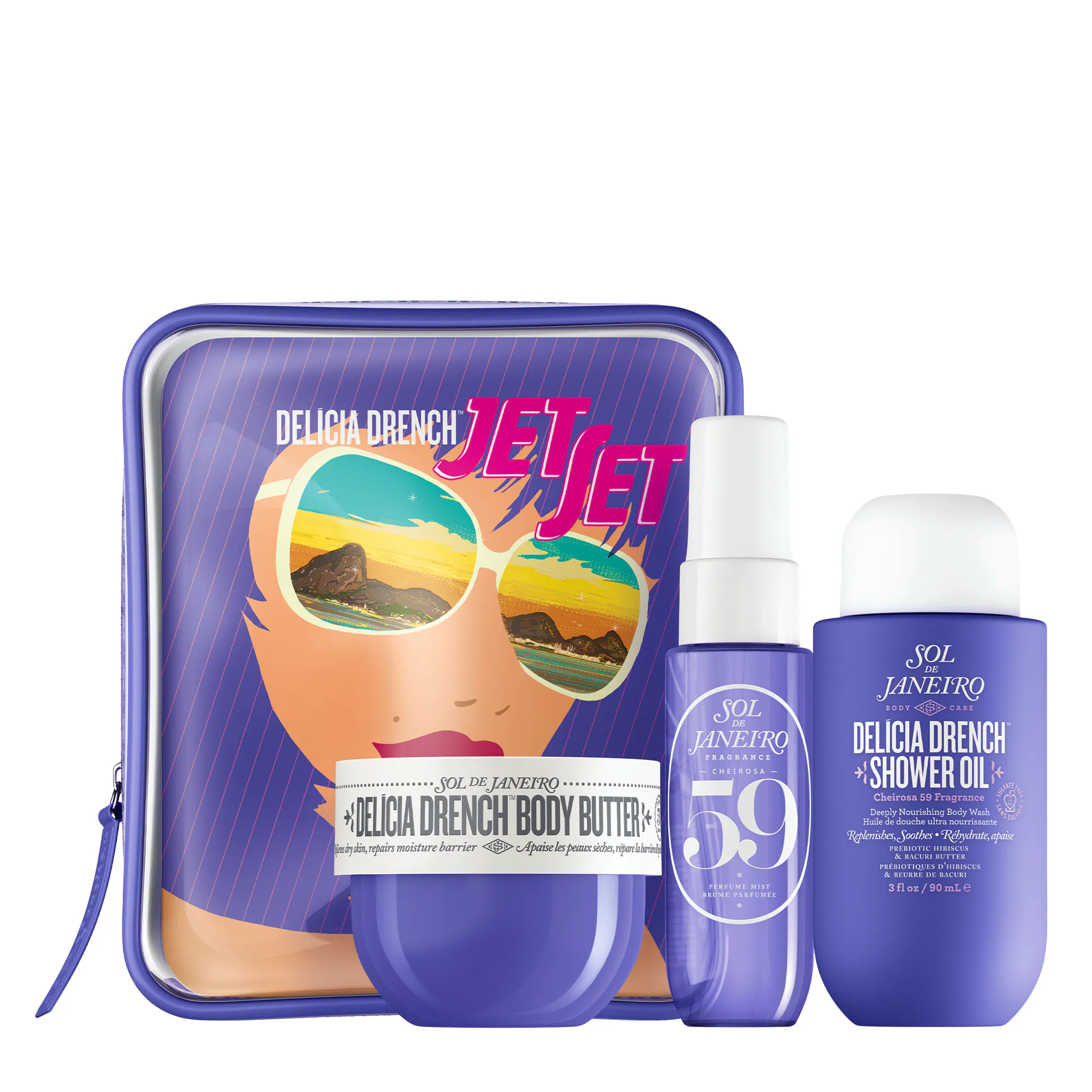 Sol de Janeiro Delicia Drench Jet Set 3 st