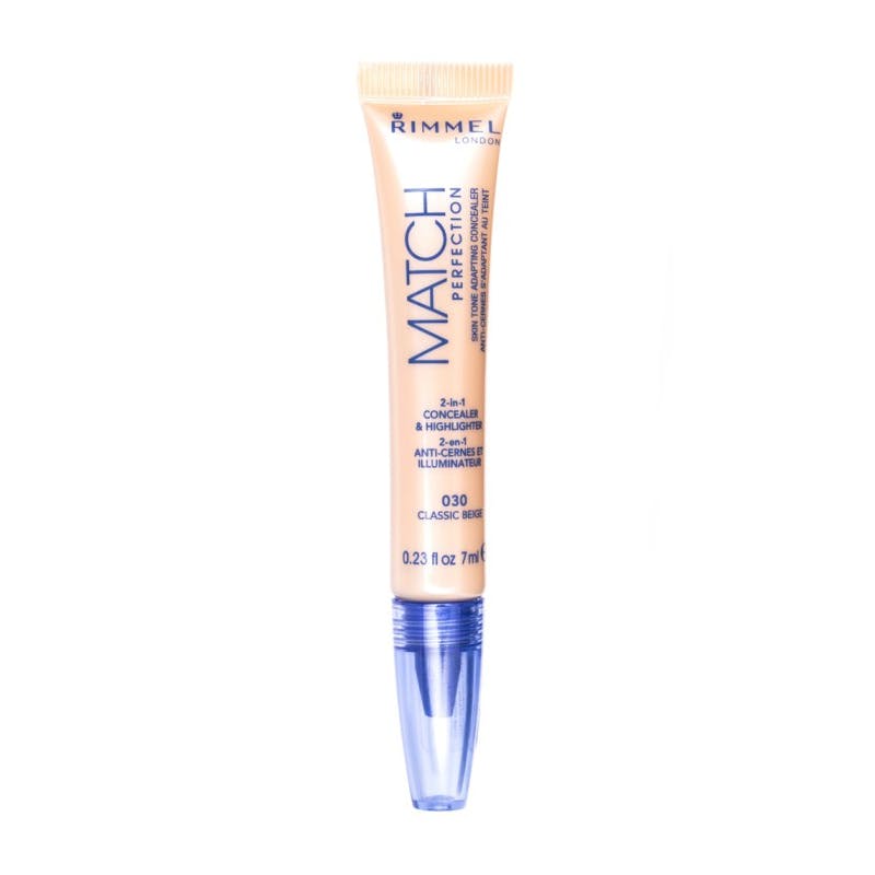 Rimmel Match Perfection Concealer & Highlighter 030 Classic Beige 7 ml