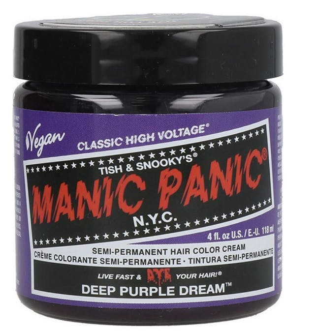 Manic Panic Semi-Permanent Hair Color Deep Purple Dream 118 ml