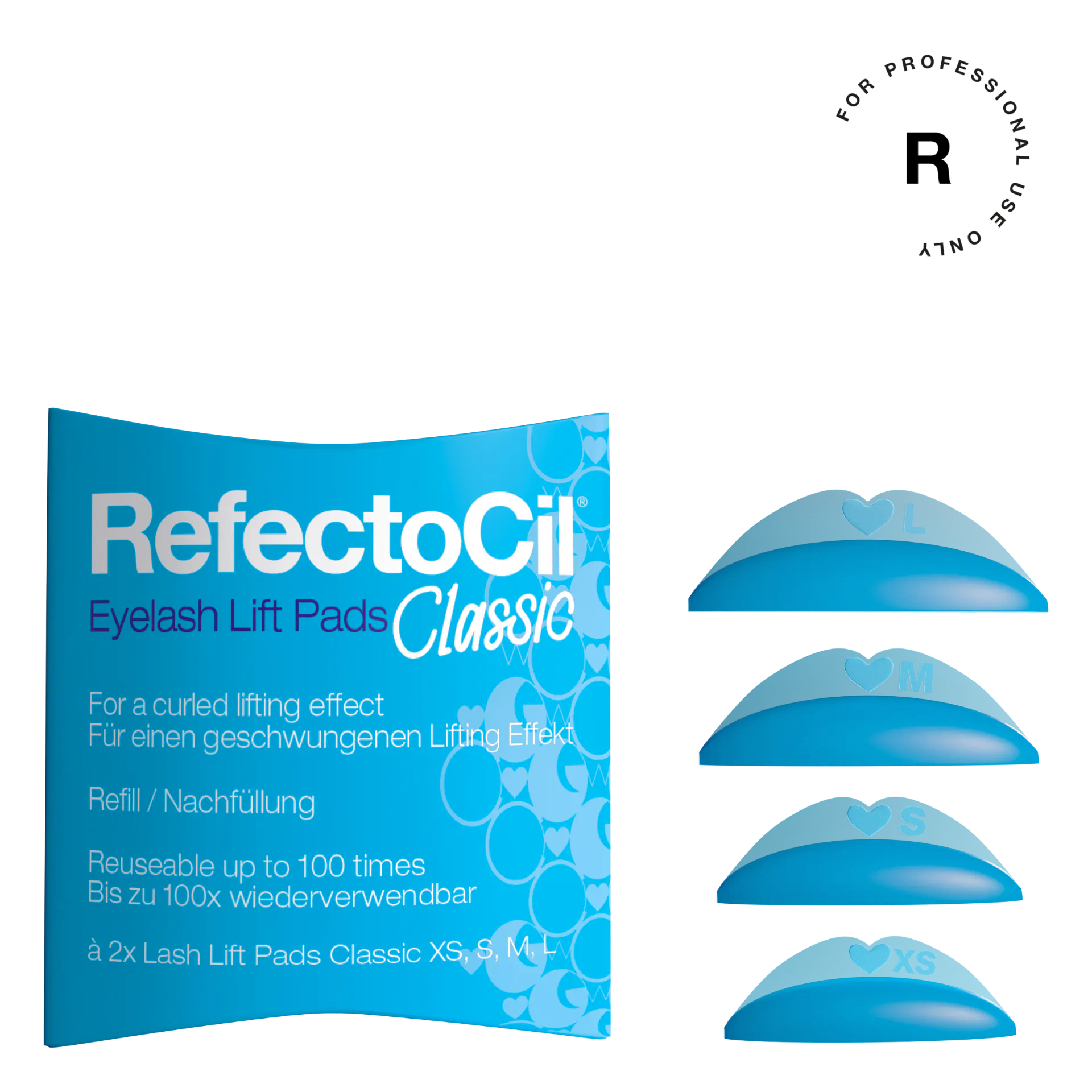 Refectocil Eyelash Lift Pads Classic 8 pcs