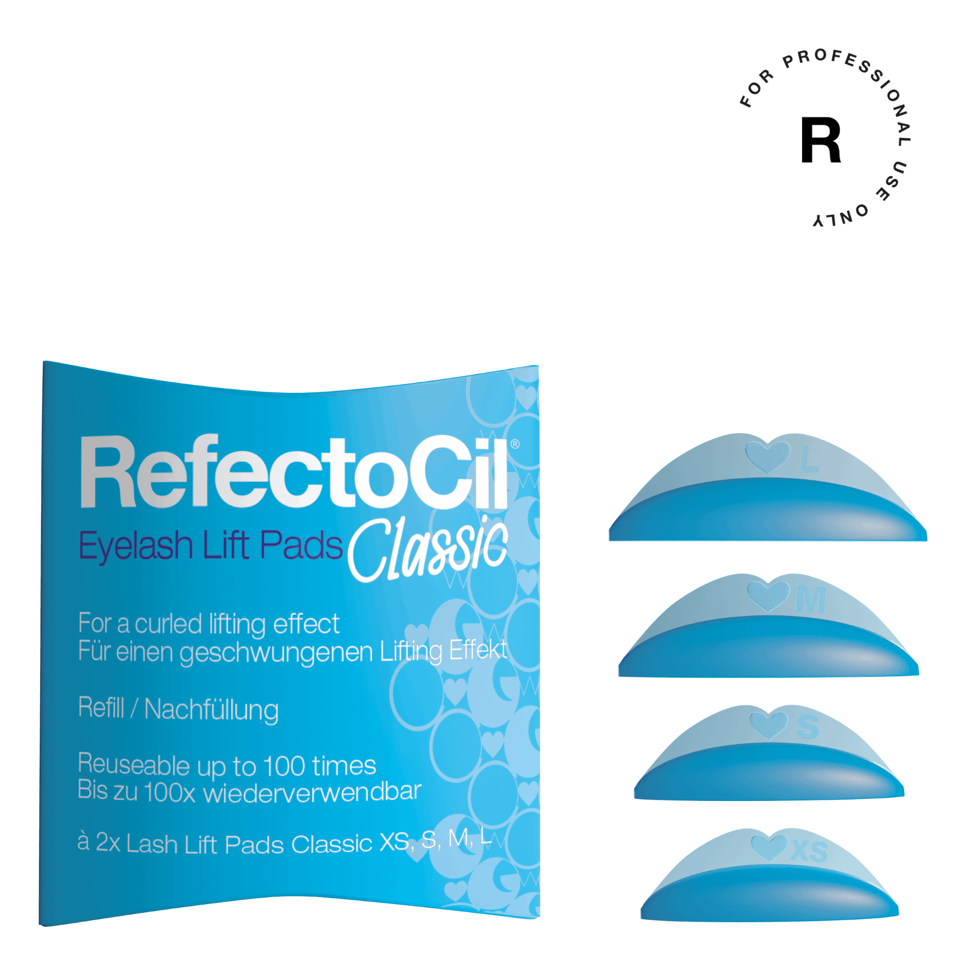 Refectocil Eyelash Lift Pads Classic 8 pcs