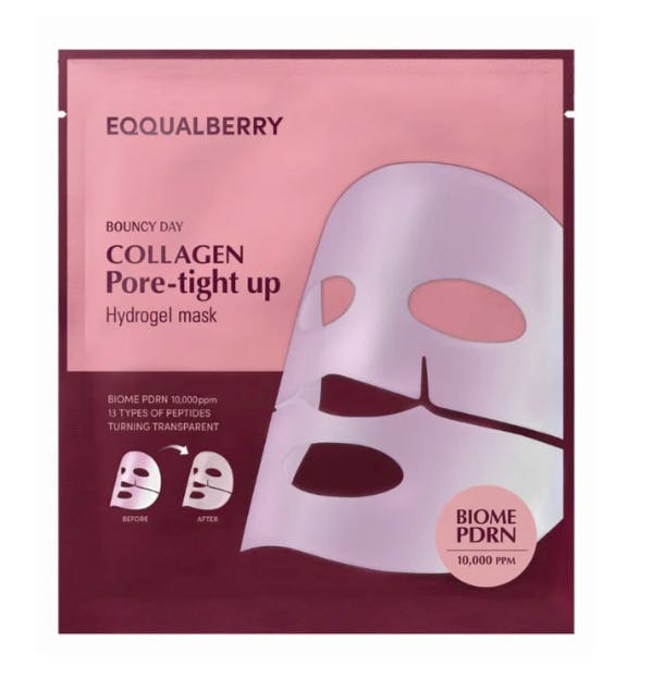 Eqqualberry Collagen Pore-tight Up Hydrogel Mask 1 stk