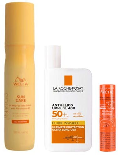 Luxplus Hair & Face SPF Bundle 150 ml + 50 ml + 3 g