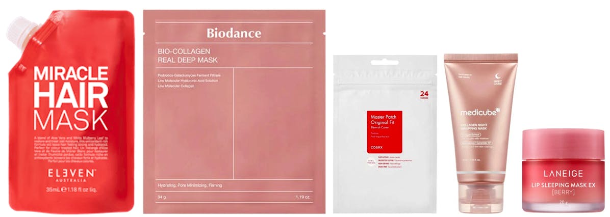 Luxplus Travel Mask Bundle 35 ml + 1 pcs + 24 pcs + 20 g