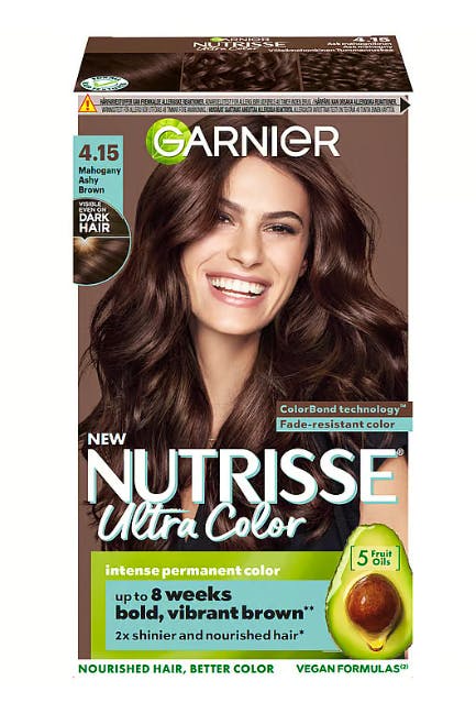 Garnier Nutrisse Ultra 4.15 Mahogany Ashy Brown 1 stk