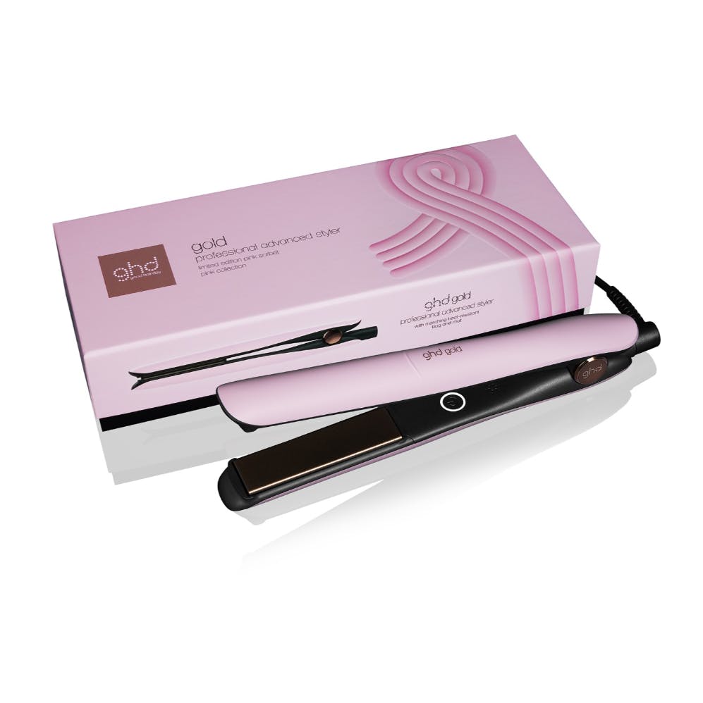 GHD Gold Limited Edition Hair Straightener Pink Sorbet 1 st
