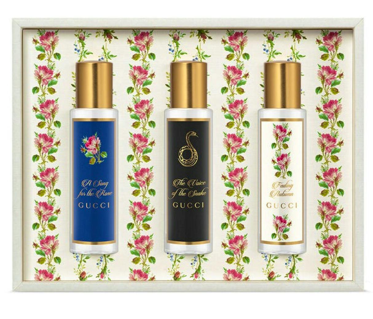 Gucci The Alchemist's Garden EDP Festive Gift Set 15 ml + 15 ml + 15 ml
