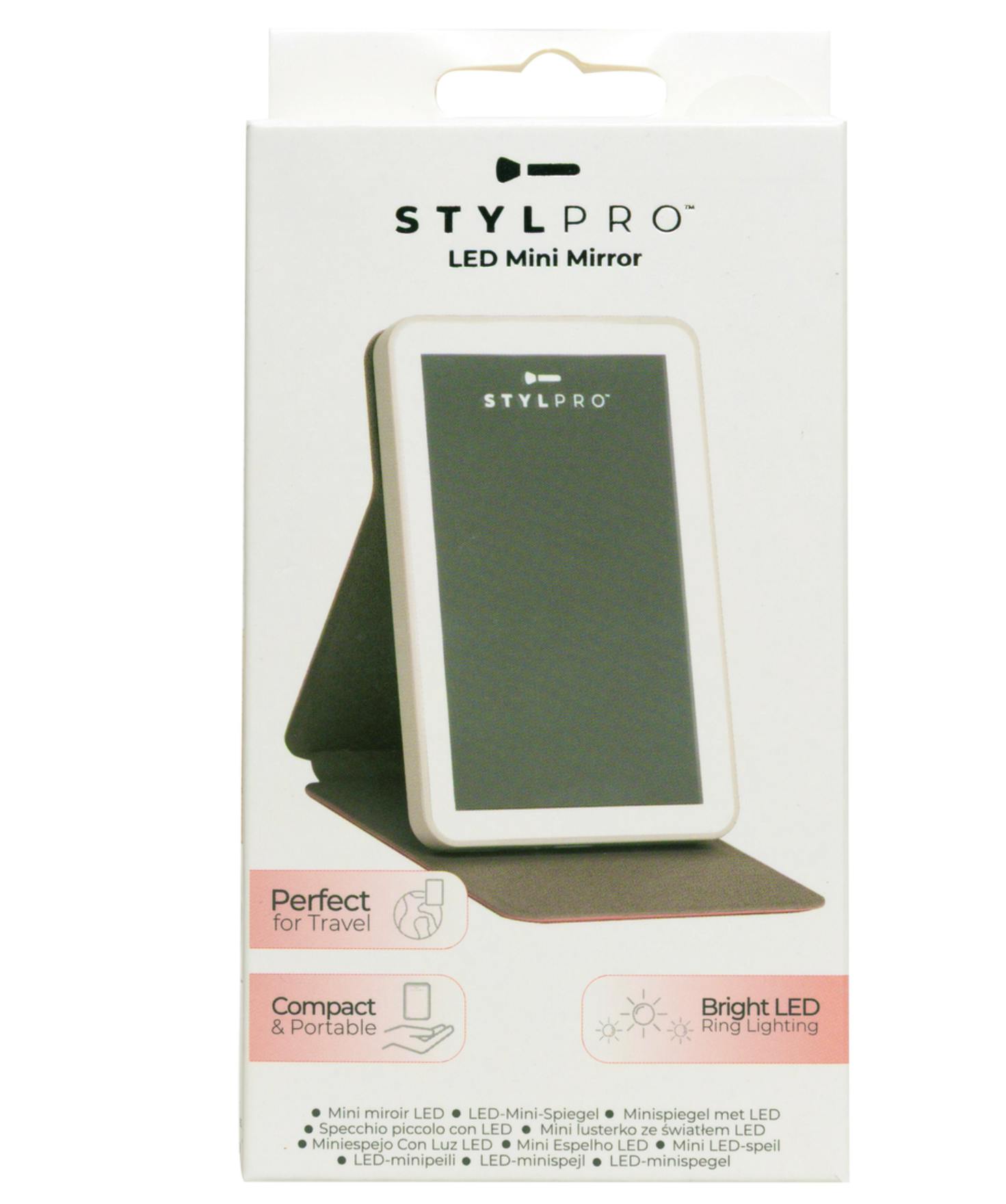 StylPro LED Mini Mirror White 1 stk