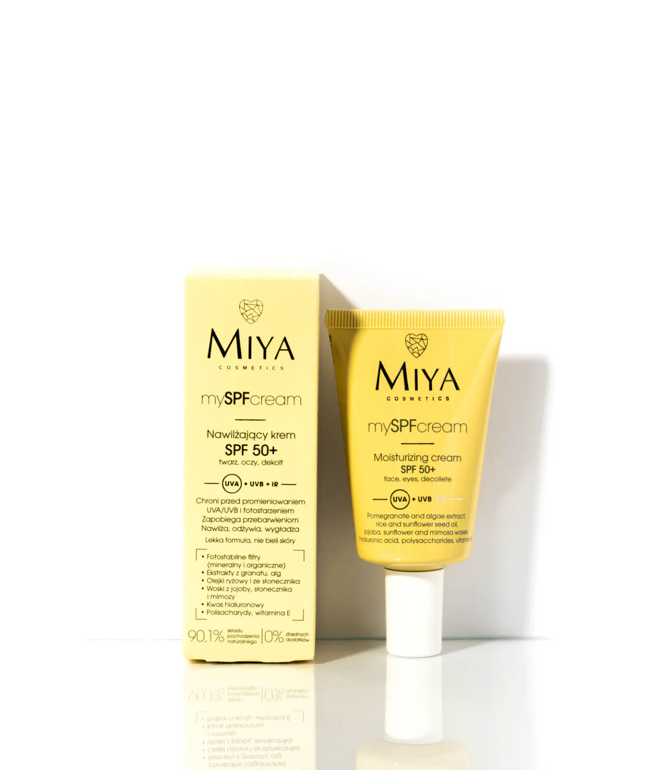 MIYA Cosmetics mySPFcream Moisturizing Cream SPF 50 40 ml