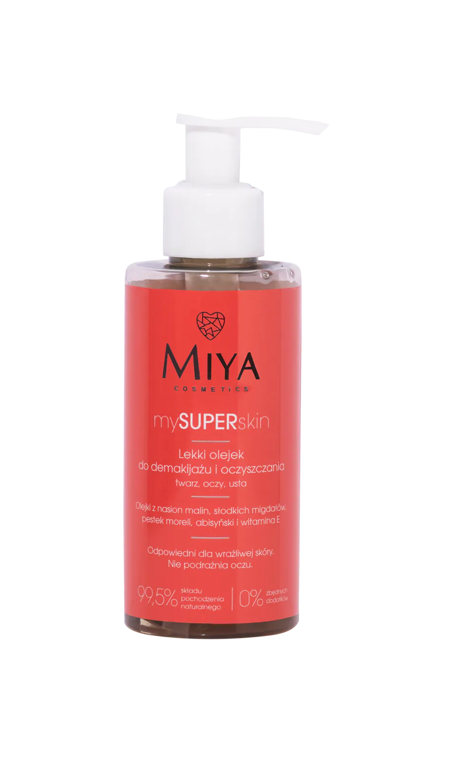 MIYA Cosmetics mySUPERskin Light Makeup Remover and Cleasing Oil 140 ml