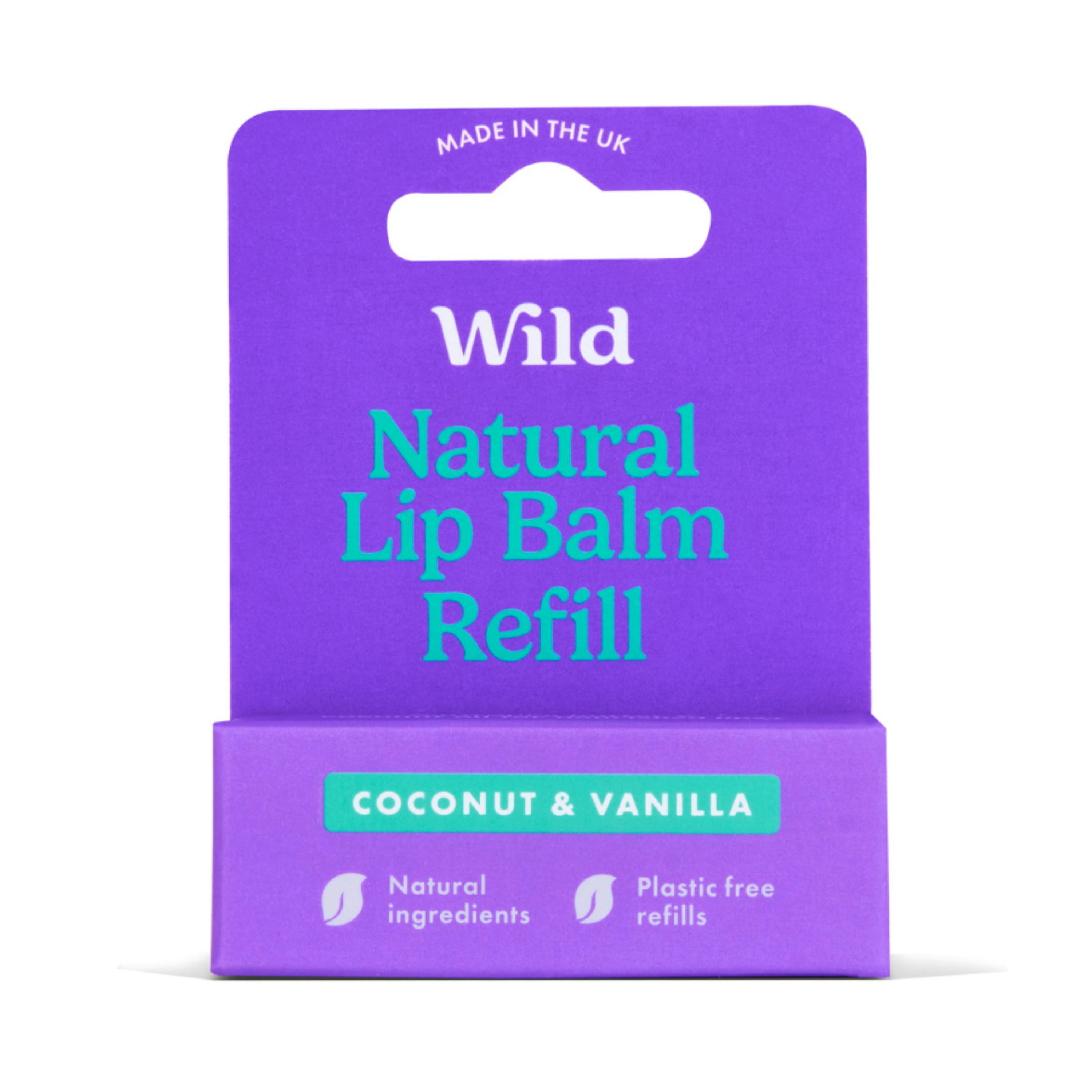 Wild Lip Balm Refill Coconut Vanilla 4.5 g