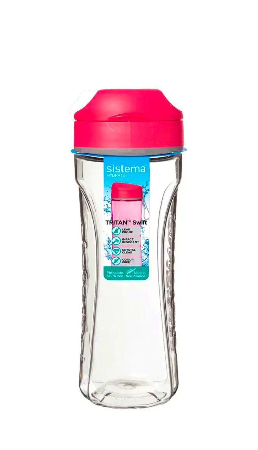 Sistema Tritan Swift Bottle 600 ml Pink 1 stk