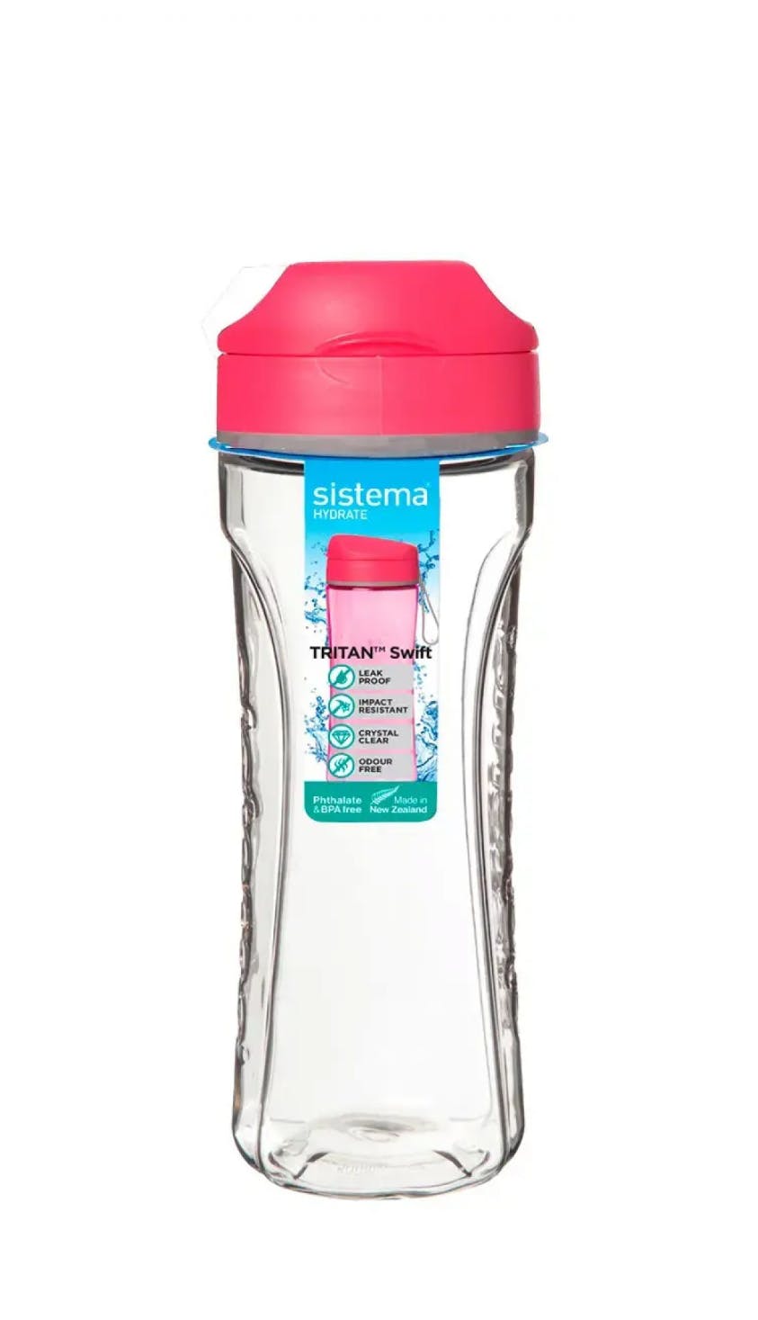 Sistema Tritan Swift Bottle 600 ml Pink 1 stk