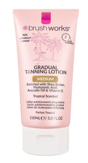 brushworks Gradual Tanning Lotion Medium 150 ml