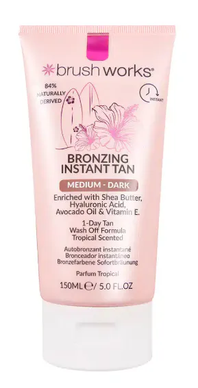 brushworks Bronzing Instant Tan Medium - Dark 150 ml
