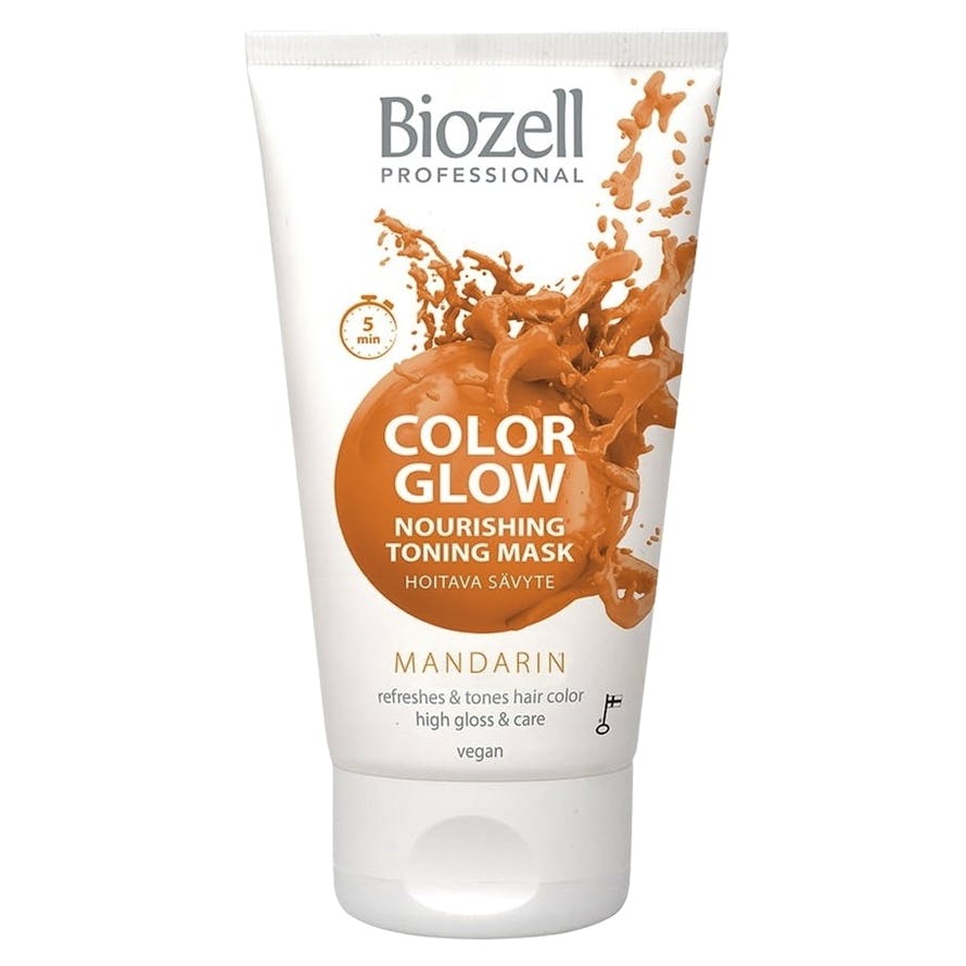 Biozell Color Glow Nourishing Toning Mask Mandarin 150 ml