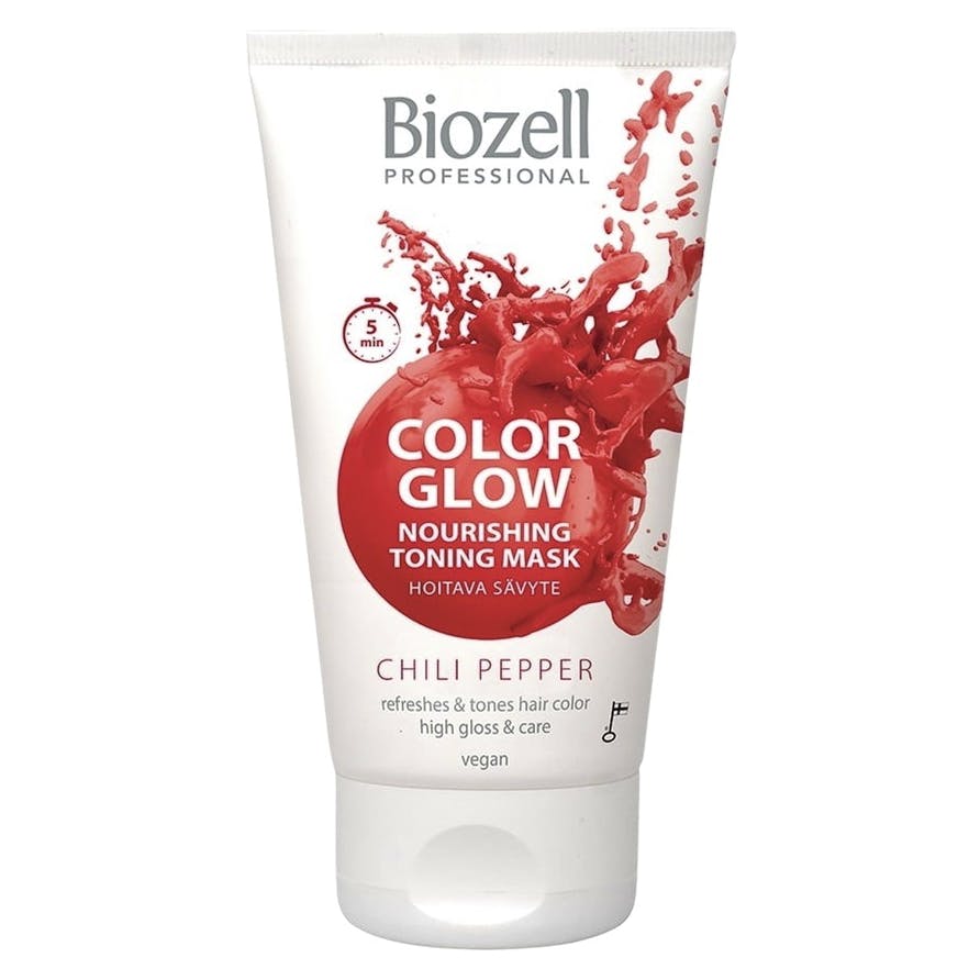 Biozell Color Glow Nourishing Toning Mask Chili Pepper 150 ml