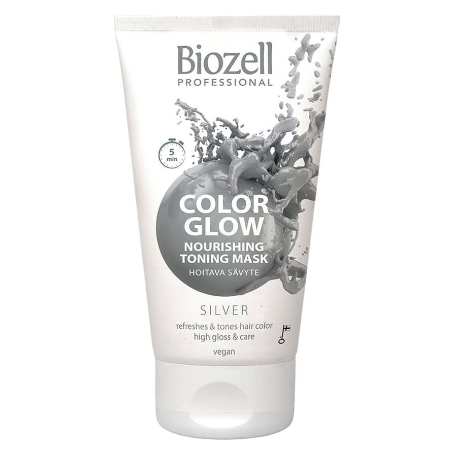 Biozell Color Glow Nourishing Toning Mask Silver 150 ml
