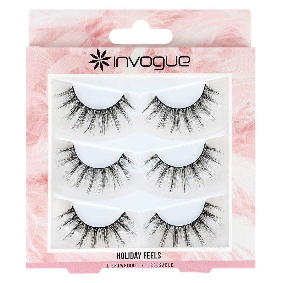 Invogue Multipack Lashes For The Gram 3 paar