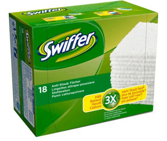 Swiffer Dry Wipes Refill 18 stk