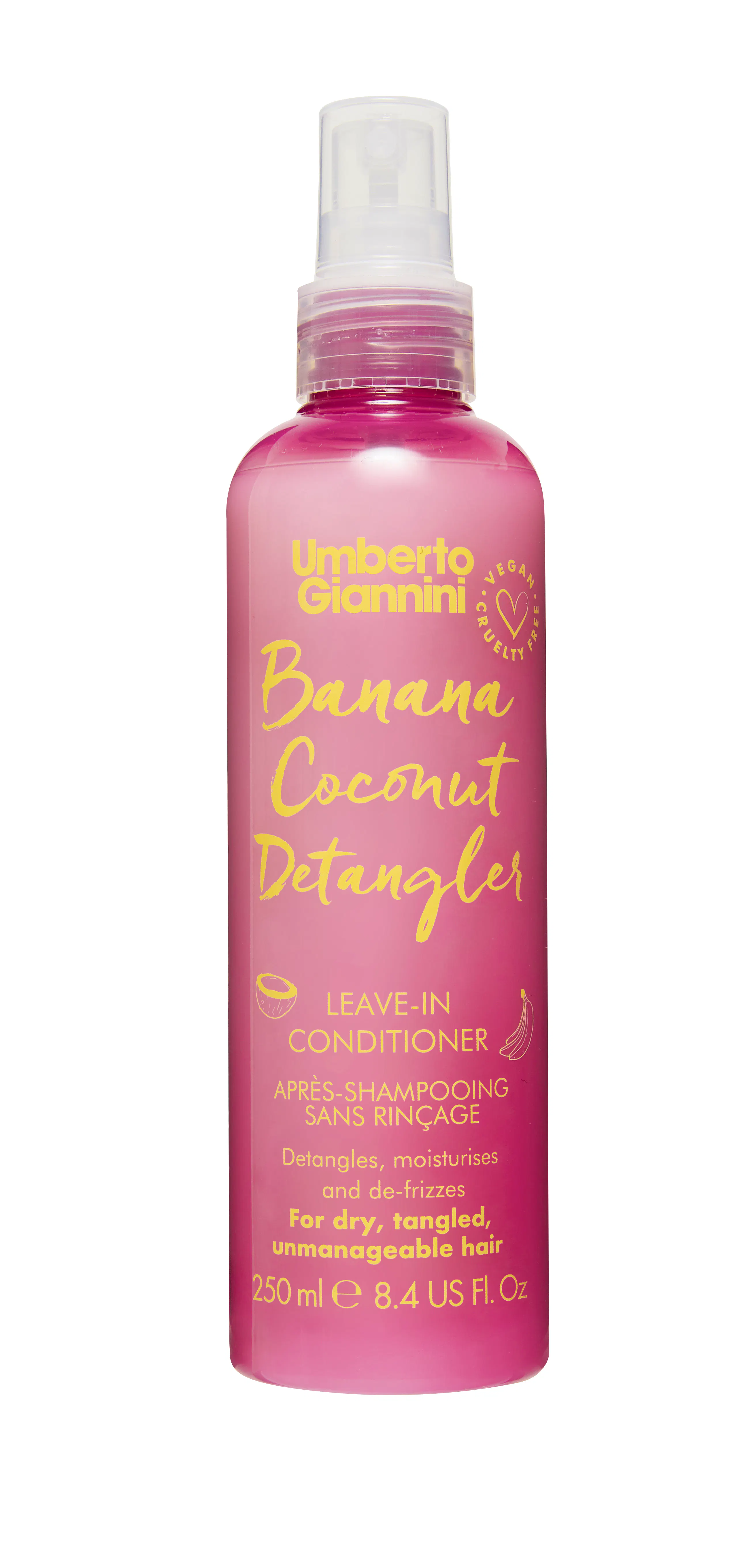 Umberto Giannini Banana Detangler Spray 250 ml