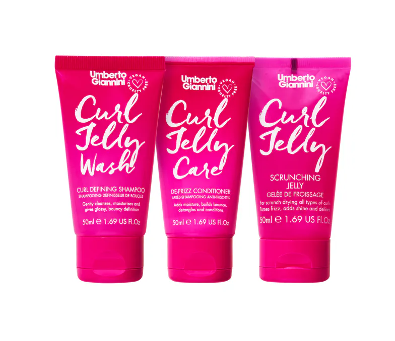 Umberto Giannini Curl Starter Kit 50 ml + 50 ml + 50 ml