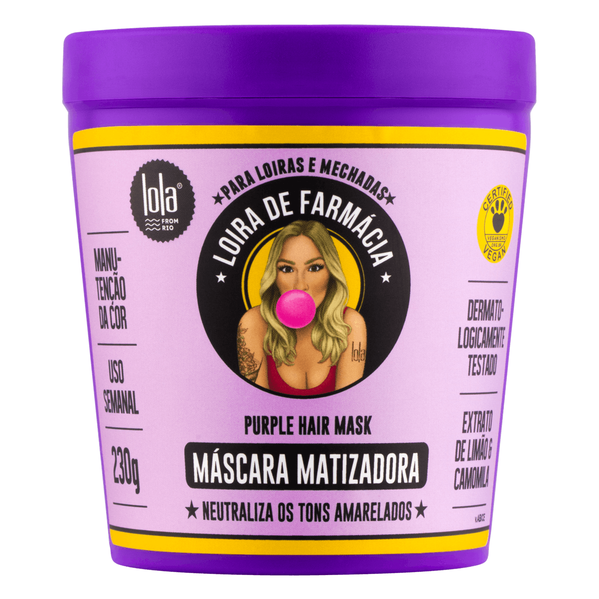 Lola from Rio Loira De Farm&aacute;cia Toning Mask 230 g