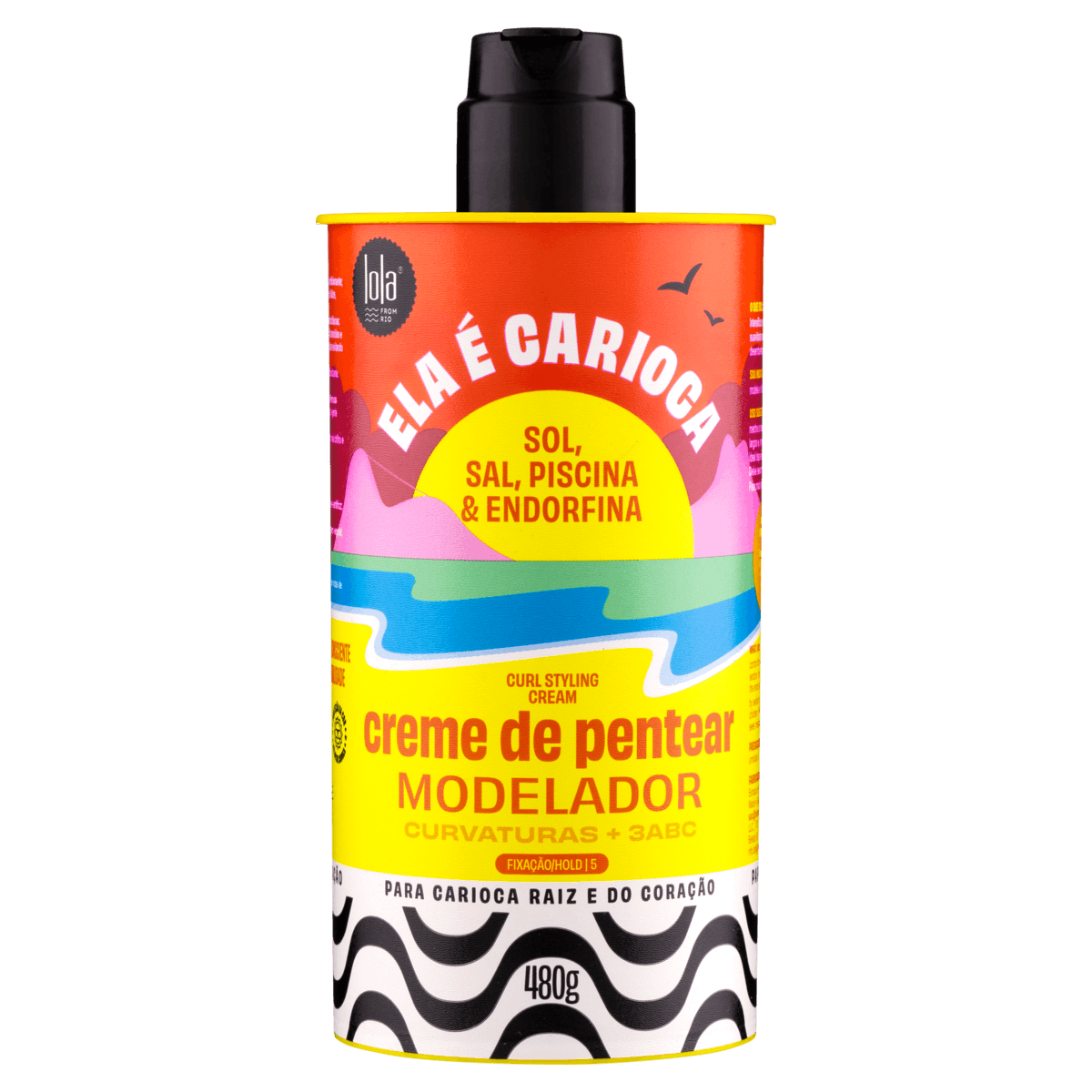Lola from Rio Lola Ela &Eacute; Carioca Creme De Pentear 3ABC Curl Styling Cream 480 g