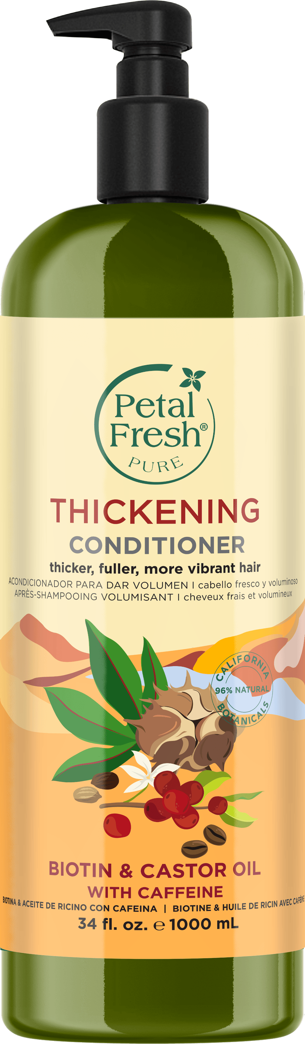 Petal Fresh Pure Thickening Caffeine Conditioner 1000 ml