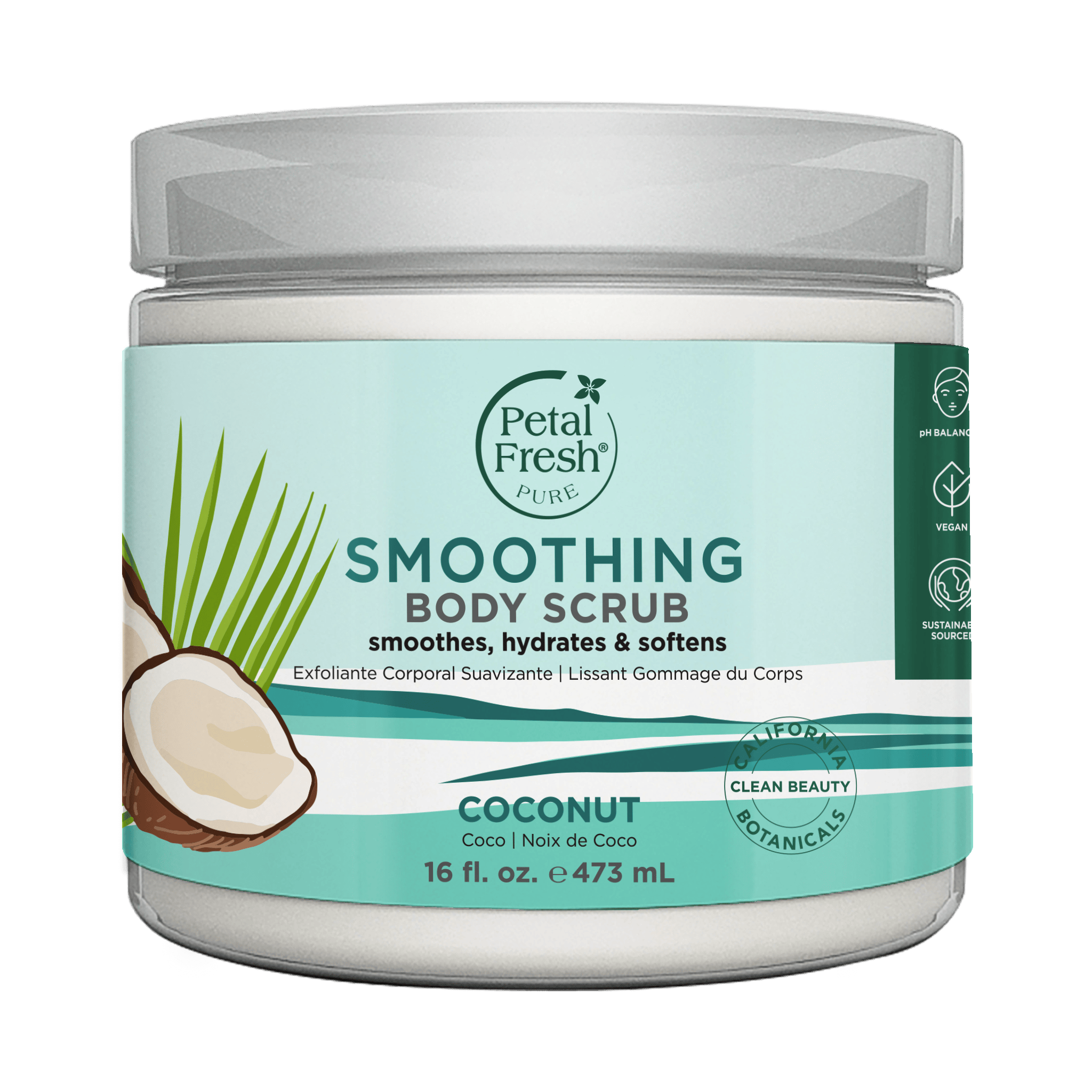 Petal Fresh Pure Coconut Oil Body Scrub 473 ml