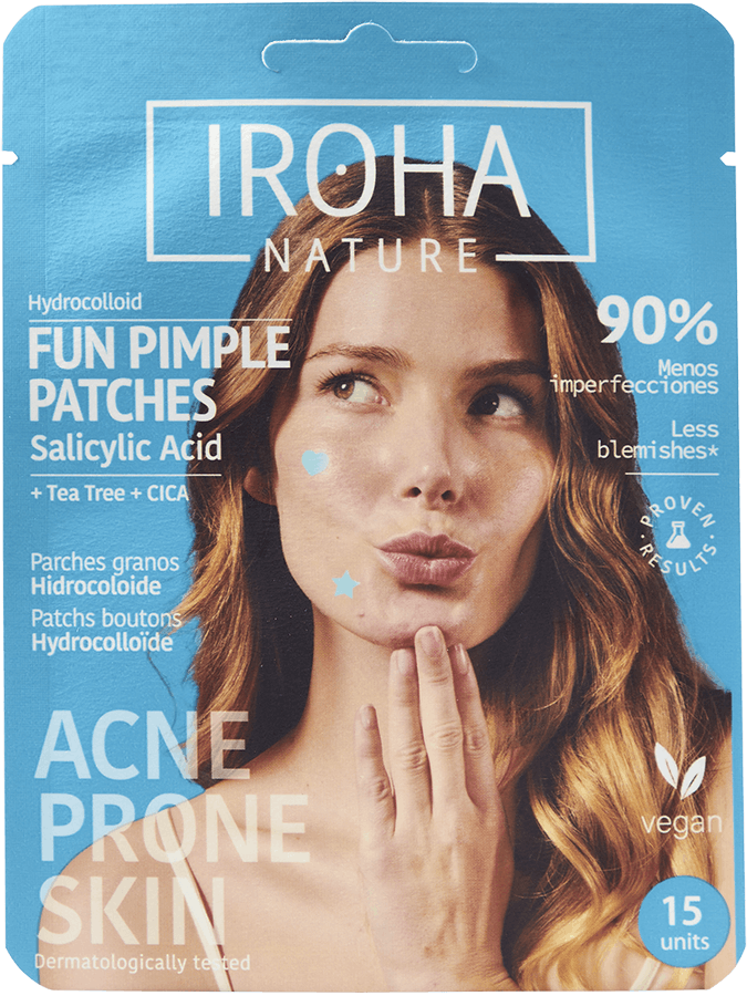 IROHA Nature Fun Salicylic Acid Pimple Patches 15 st