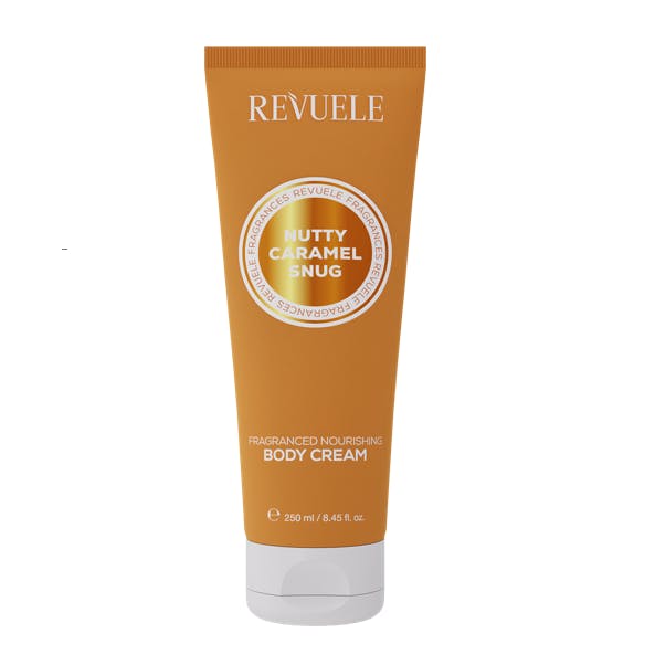 Revuele Fragranced Nourishing Body Cream Nutty Caramel Snug 250 ml