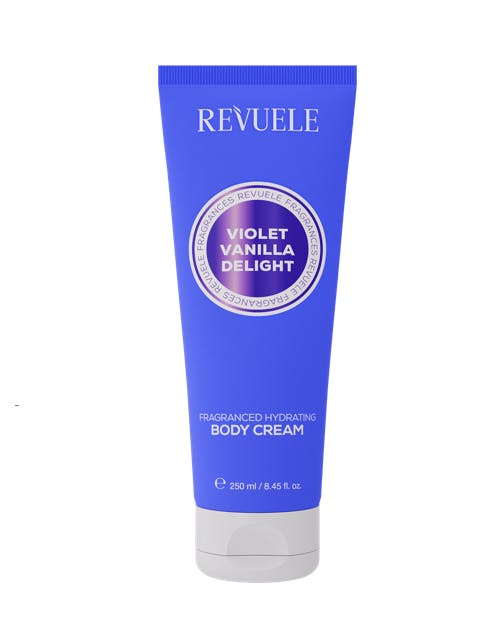 Revuele Fragranced Hydrating Body Cream Violet Vanilla Delight 250 ml