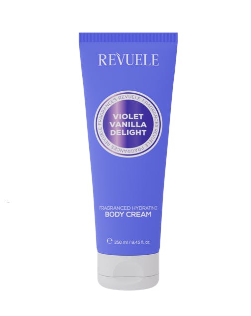 Revuele Fragranced Hydrating Body Cream Violet Vanilla Delight 250 ml