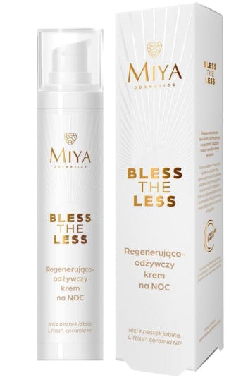 MIYA Cosmetics Bless The Less Regenerating and Nourishing Night Cream 50 ml