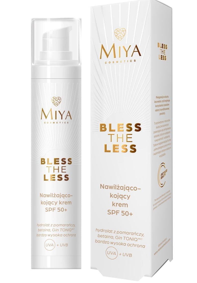 MIYA Cosmetics Bless The Less Moisturizing and Soothing Cream SPF 50 50 ml