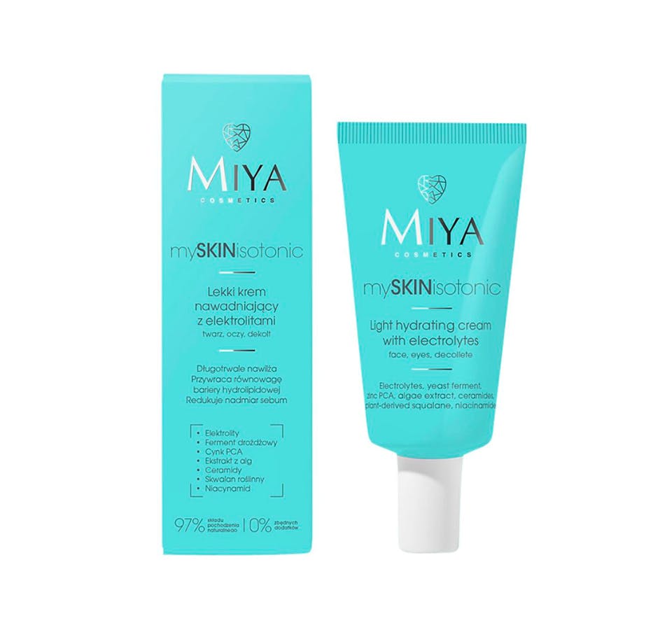 MIYA Cosmetics mySKINisotonic Light Hydration Cream with Electrolytes 40 ml