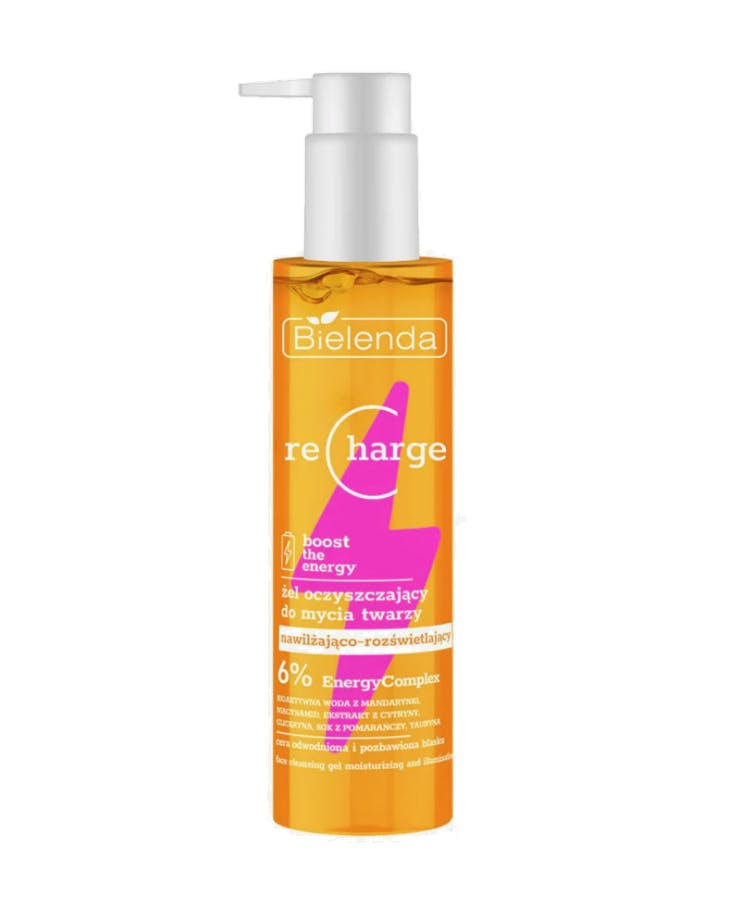 Bielenda RECHARGE Moisturising and Brightening Face Cleansing Gel 150 ml