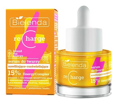 Bielenda RECHARGE Moisturising and Brightening Serum 30 ml