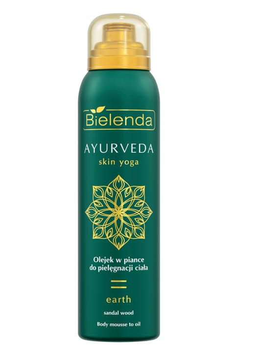 Bielenda Ayurveda Skin Yoga Foaming Body Oil – Earth 150 ml
