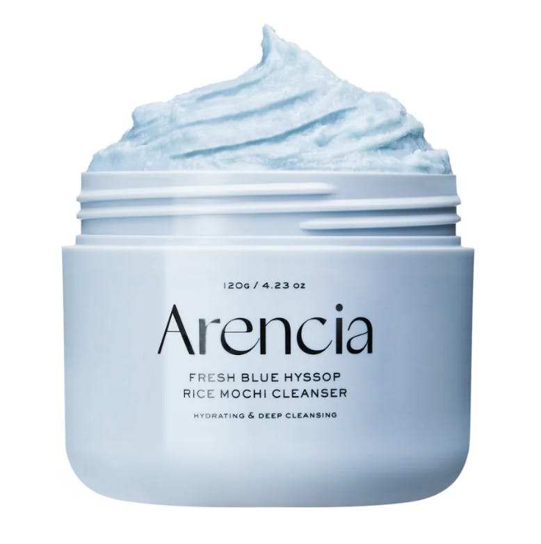 Arencia Blue Hyssop Rice Mochi Cleanser 120 g